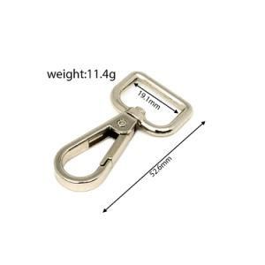 Hot Sale Metal Swivel Snap Hook for Leash Collar Bag Zinc Alloy Keychain Snap Hook (HS6085)