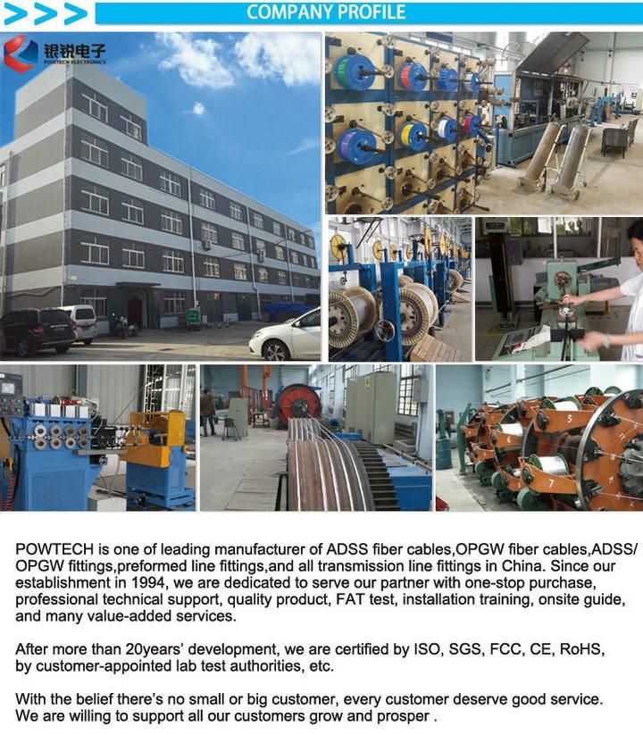 China Factory Galvanized Steel Single Slot Cable Guy Clamp