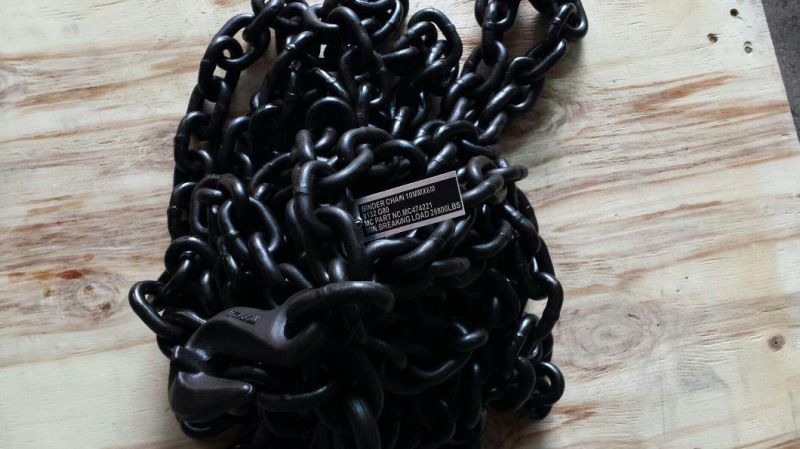 Safety Chain G80 Black Steel Welded Chain 13mm