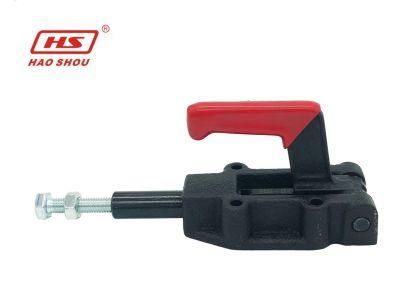 Haoshou HS-30600 Cast Steel Base&amp; Handle Case Hardened Pivot Push Pull Straight Line Action Quick Lock Toggle Clamp