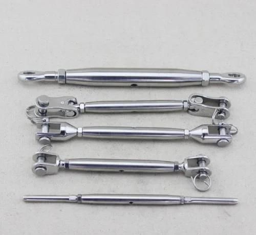 China Stainless Steel 304/316 DIN Rigging Screw with Jaw&Jaw