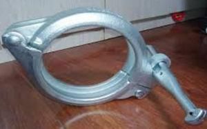 Galvanized Wedge Concrete Pump Clamp