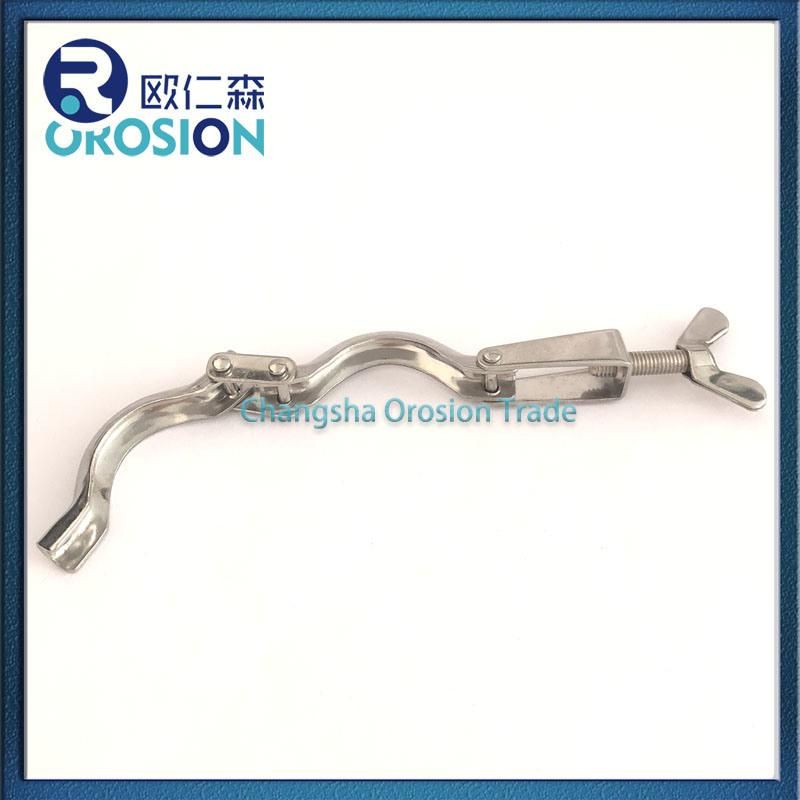 Sanitary Stainless Steel Tri Clamp Double Pin Clamp