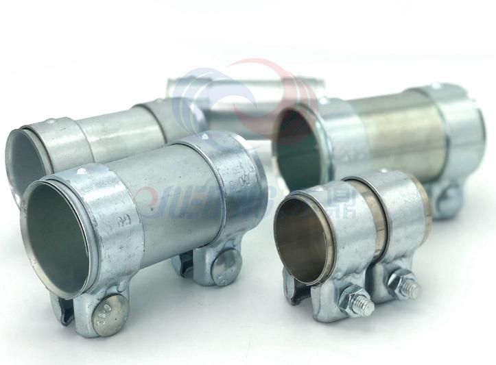 Exhaust Sleeve Three Layer Walls Hose Clamps Connector