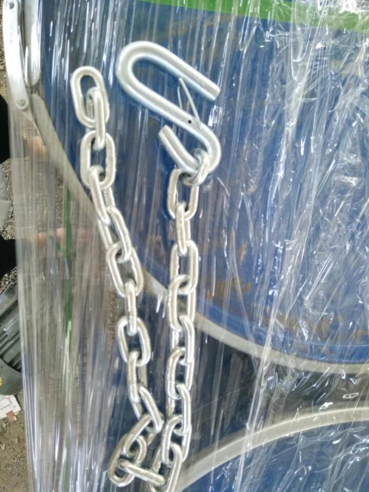 Semi Automatic G30 Welded Chain with S Hook and Latch