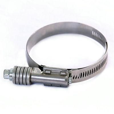 Heavy Duty American Type High Torque Constant Tension Hose Clamp with Washer