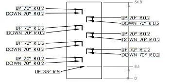 Dacromet Coated Standard Fascia Fixing Spring Clip