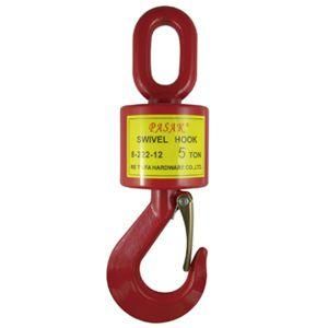 Forged Alloy Steel Tempered Wide Opening Lifting Swivel Hook