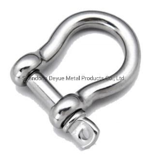 Rigging Hardware Us Type Marine G2130 Anchor Bolt Type Alloy Steel Bow Shackle
