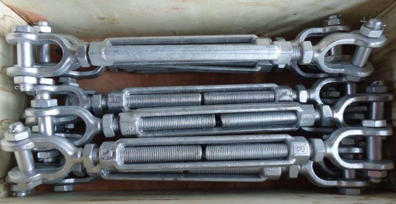 Selected Material AISI304/316 Rigging Screw Turnbuckle with Jaw&Jaw