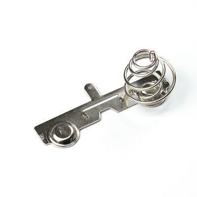 Factory Custom Metal AA Battery Spring Contact Leaf Spring Contact Battery Contact Springs