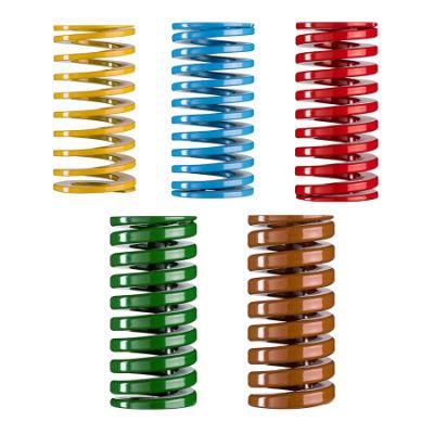 Standard Manufactured Compression Spring Die Alloy Steel ISO10243 Red Medium Load Press Mould JIS Die Springs