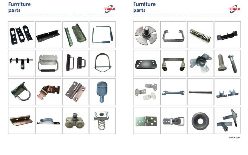 Powder Coated or E-Coating Customized Compass on Wooden Shelf Bracket