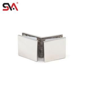 Sva-019 Hot Sales Shower Room Stainless Steel 135 Degree Double Glass Clamp