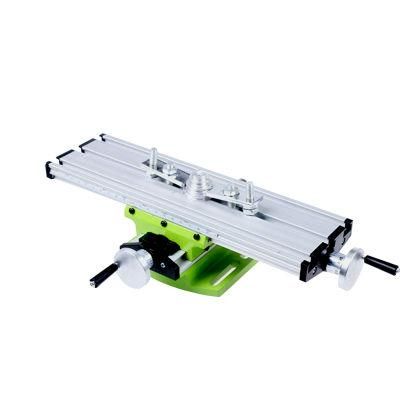 Cross Milling Machine Worktable Small Aluminum Alloy Drill Milling Machine with Bench Drill Electric Drill Bracket Use