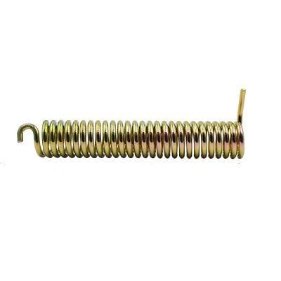 Chinese Factory Custom Stainless Steel Torsion Spring with Double Hooks by Drawings