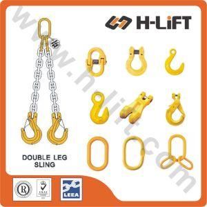 Grade 80 Double Leg Alloy Steel Lifting Chain Sling