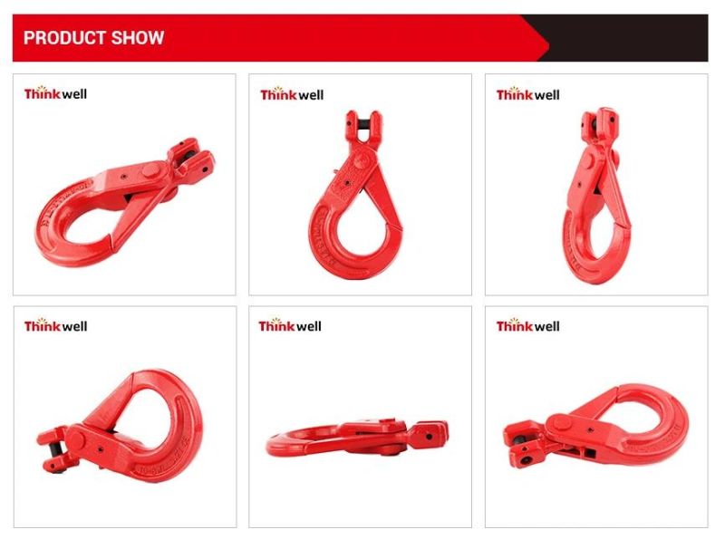 Chinese Factory High Quality Forged G80 Clevis Self-Lock Hook