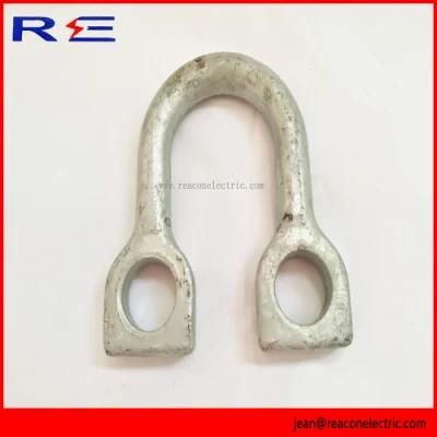 Galvanized Staight Shackle 5/8&quot; for Pole Line Hardware