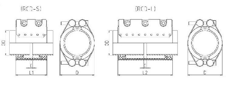 RCD Double Card Stainless Steel Water Pipe Leak Repair Clamp