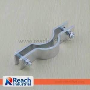 Galvanized Steel Short Tongue Riser Pipe Clamp