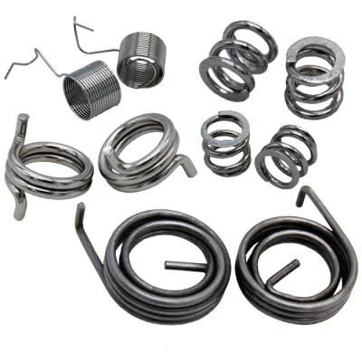 China Supplier Spring Steel Pullback Spring Tension Spring with Double Hook