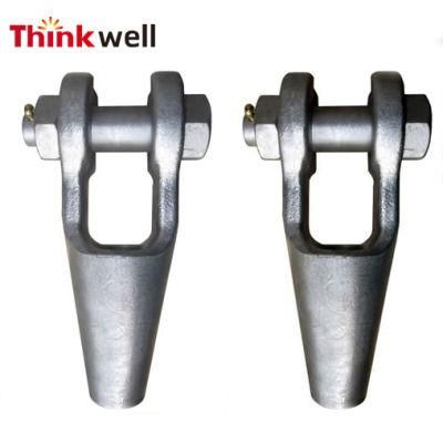 Wire Rope End Fittings with Spelter Sockets