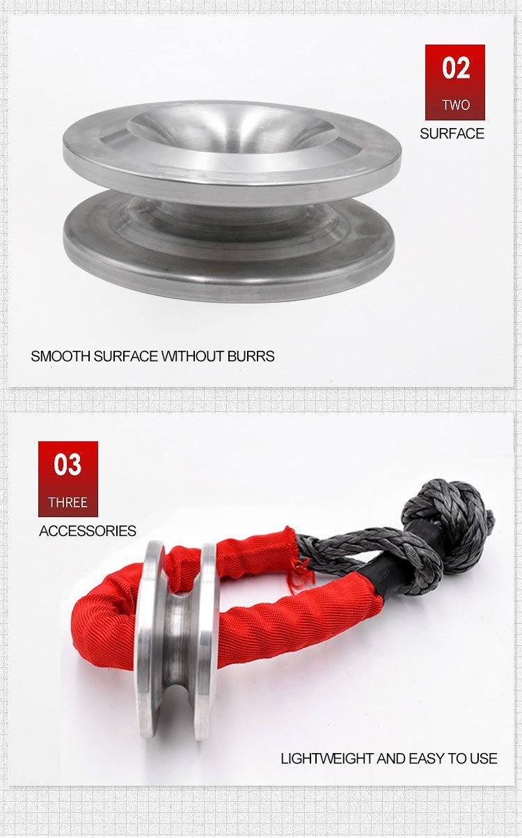 Customized Colorful Winch Snatch Recovery Ring for ATV UTV SUV Truck Rcovery