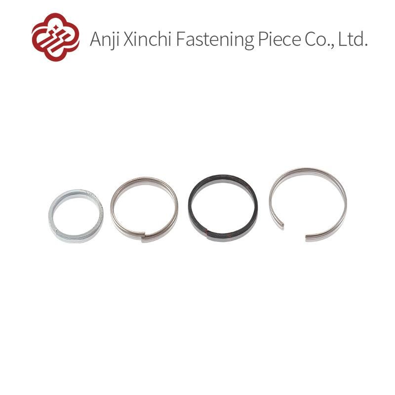 Black Zinc-Plated Police Spring Hardware Fasteners Ring Spring