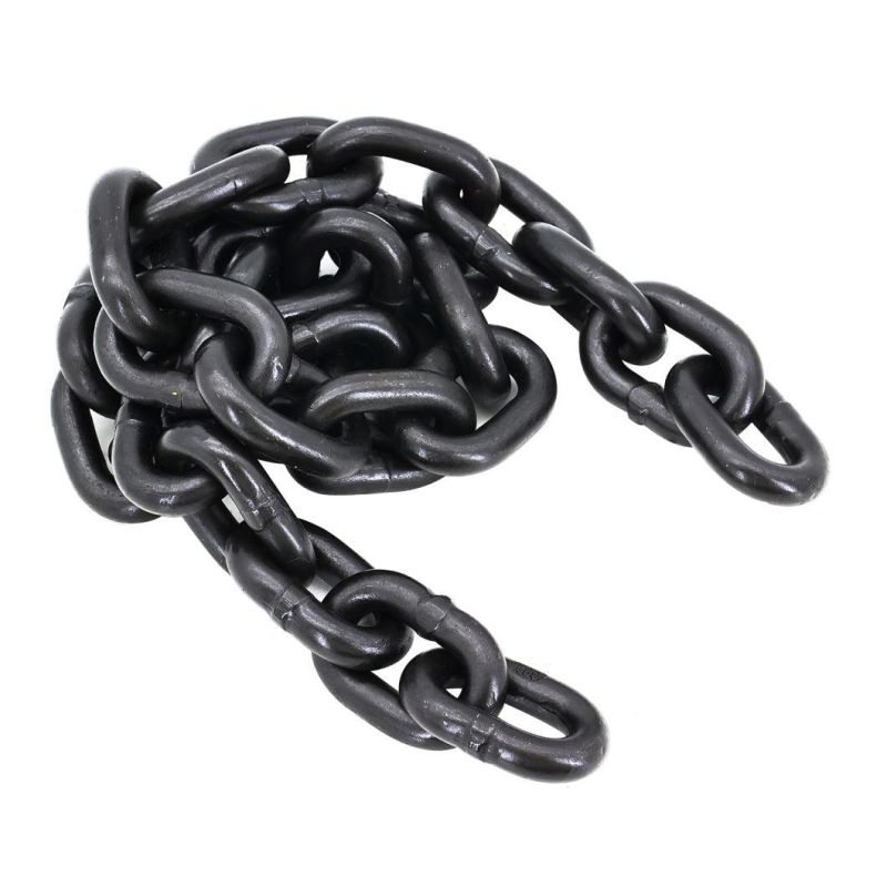 High Tension G80 Alloy Steel Black Link Chain