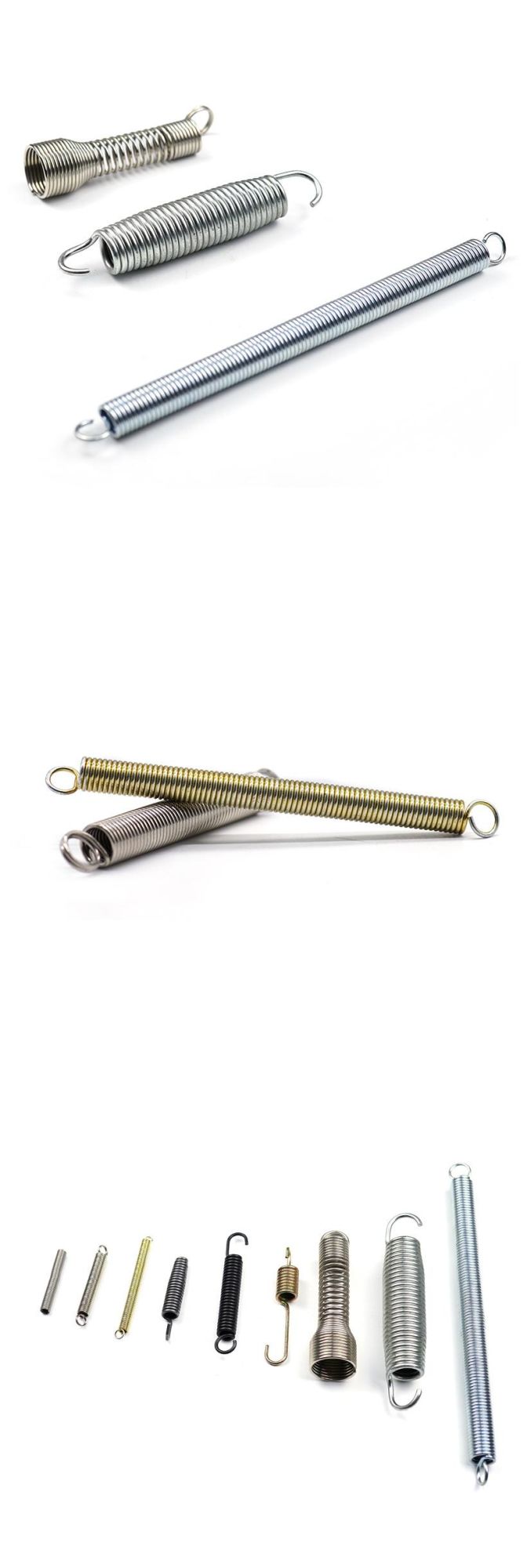 Manufacture Custom Various Stainless Steel Heavy Duty Tension Extension Springs