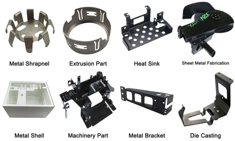 Customized Stamping Parts Metal Brackets with Powder Coating