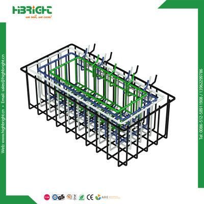 High Quality Coating Metal Basket Wire Basket Hook Wall Hangers