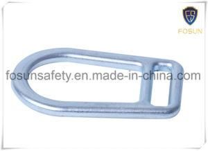 Alloy Steel Drop Forged D-Rings of Zinc Plating
