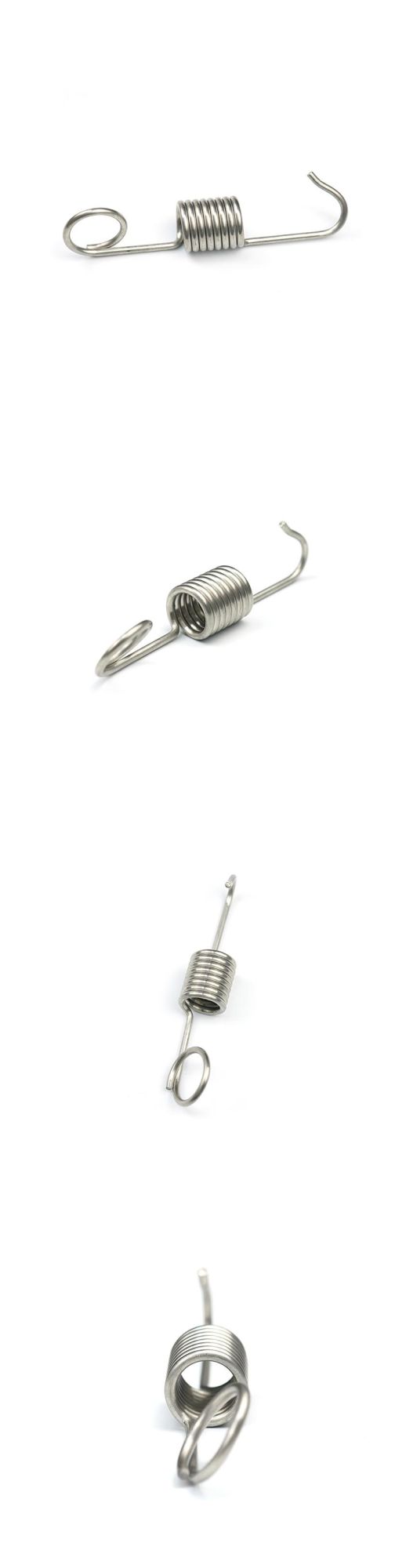Factory Custom Adjustable Stainless Steel Double Hook High Tension Spring