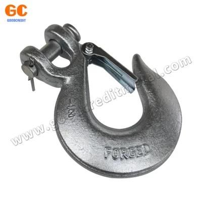 High Quality Alloy Steel Lifting Eye Slip Hook with Latch