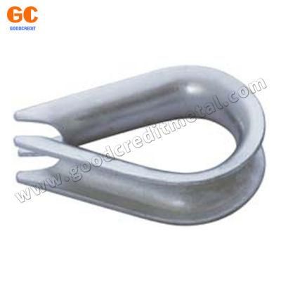 Galvanized or Hot DIP Galvanized Wire Rope Thimble