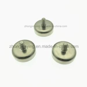 D16mm Nickeling Magnetic Hook with Screwed Bolt