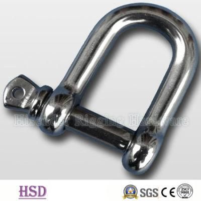 Stainless Steel Shackle, Bow Shackle, D Shackle, Us Type Forged Bow Shackle