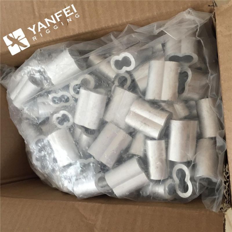 1/2" Galvanized Wire Rope Aluminium Ferrules