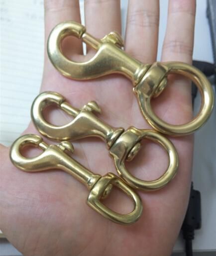 Various Design Brass Snap Hooks for Dog Leash