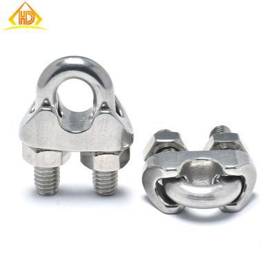 M8 M10 M12 M3 M4 M5 M6 SUS304 316 Steel U Square Bolt Wire Rop Clip