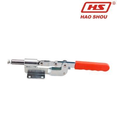 Haoshou HS-36060 300kg/660lb Hold Capacity 28mm Plunger Stroke Push Pull Straight Line Clamp