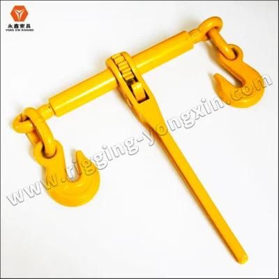 High Quality Forged Us Type Cargo Control Ratchet Load Binder with Hook