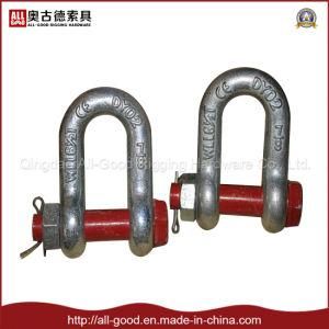 Us Type Drop Forged Safety Bolt Chain Shackle G2150