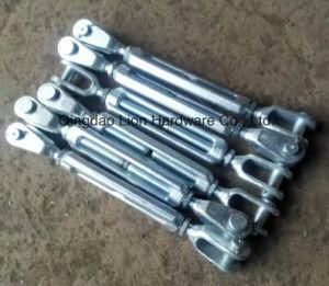 Us Type Galvanized Drop Forged Jaw and Jaw Turnbuckle Rigging