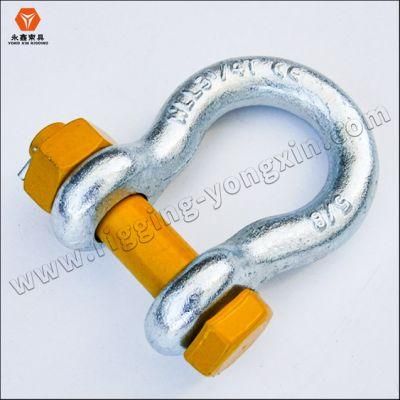 G2130 Us Bolt Type 20 Ton Bow Shackle From Shandong Manufacturer