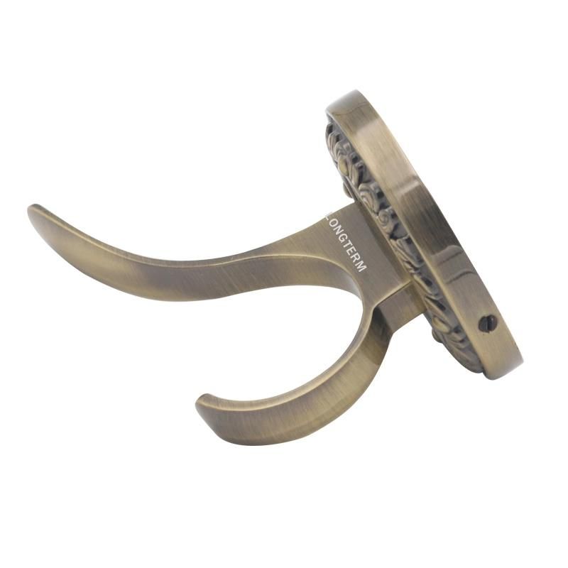 Zinc Alloy Decorative Wall Clothes Hooks for Bathroom