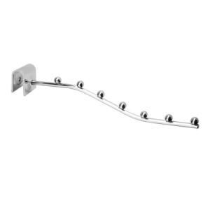 Metal Chrome Wire Display Hook for Crossbar