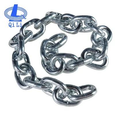 ASTM80 Standard Link Chain Galvan Steel Link Chain
